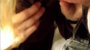 sucking cock on phone