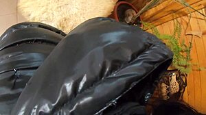 Milf Cum Leather Leggings