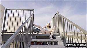 Public Anal Solo 😈