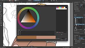 Vibrant Ebony Artwork