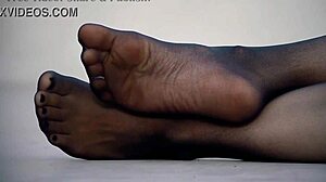 Nylon Pantyhose Feet