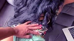 curvy babe dominated hard