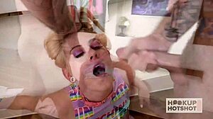 Aubrey Marie Deepthroats Cock