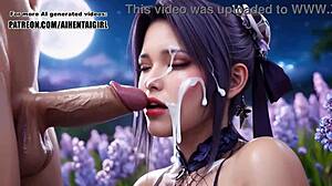 Ayane Cosplay Facial