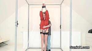 British Milf Shows Boobs