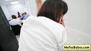 busty milf office suck