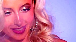 Blonde Teen Stripping Sexy