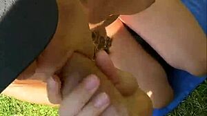 Risky Outdoor Blowjob!