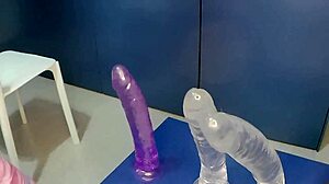 Tiny Babe Monster Dildos