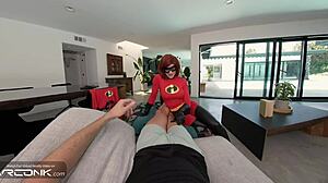 Elastigirl Anal Fuck