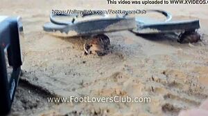 giantess maria crushes snails