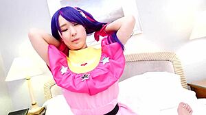 Asian Sucking Nailed