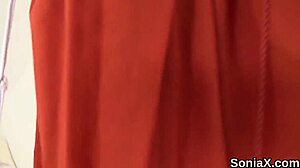 British Milf Shows Boobs