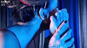 Bare Feet Tongue Taste