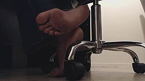 Sneaky Foot Voyeur!