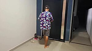 Neighbor Ass Cumshot