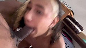 Afternoon blowjob delight
