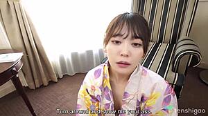 Japanese Brunette Hard Fuck