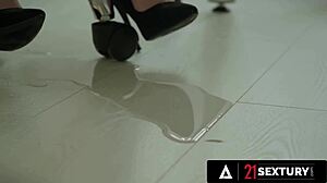 Blonde Fucks Coworker