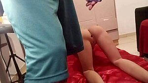 Anal Toy In Bathroom