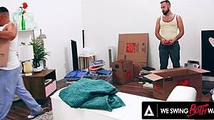 Wild bisexual threesome