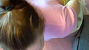 Homemade Gloryhole Blowjob