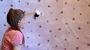 Homemade Gloryhole Blowjob