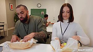 Intense Deepthroat Action