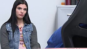 Petite Shoplifter Offers Pussy