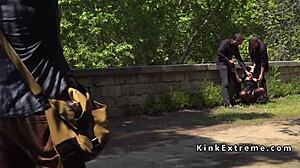 Public Gangbang Hottie