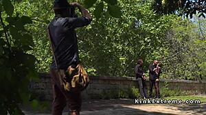 Public Gangbang Hottie