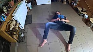 Face-Fucking Cum Play