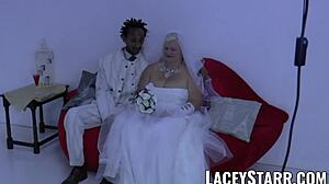 Granny bride BBC cum 😲