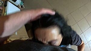 Face-Fucking Cum Play