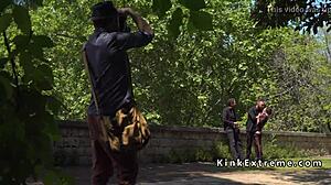 Public Gangbang Hottie