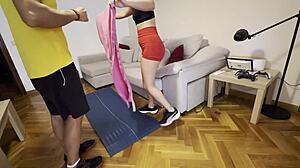 Latina Fucks Trainer