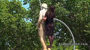 Public Gangbang Hottie