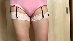 Tennis girl anal plug