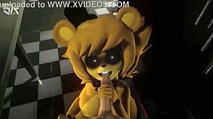 Golden Fredina Puppet