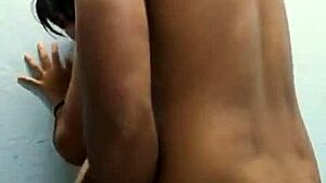 Intimate bathroom moments