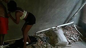 brazilian anal teasing fuck