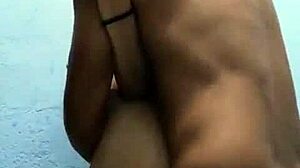 Intimate bathroom moments