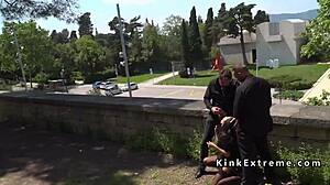 Public Gangbang Hottie