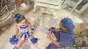 Deep Cheerleader Pussy Pound
