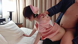 Nurse Cosplay Creampie Fuck