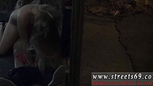 Wild Outdoor Bondage