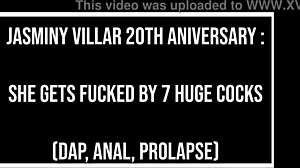 Jasminy Villar Anniversary Gangbang