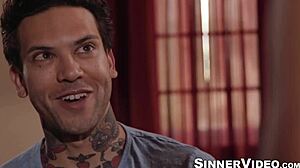 Tattooed Boobs Massage