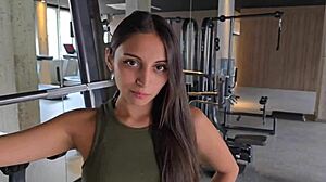 Gym Girl Creampie