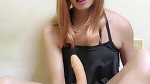 Intense Shemale Blowjob